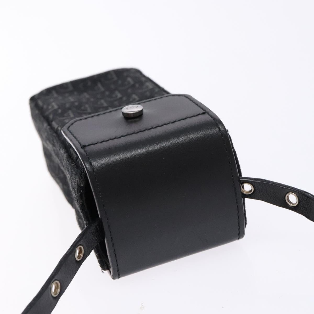 Dior DIOR Trotter Canvas Shoulder Bag Black Silver Size ONE SIZE - 6 Thumbnail