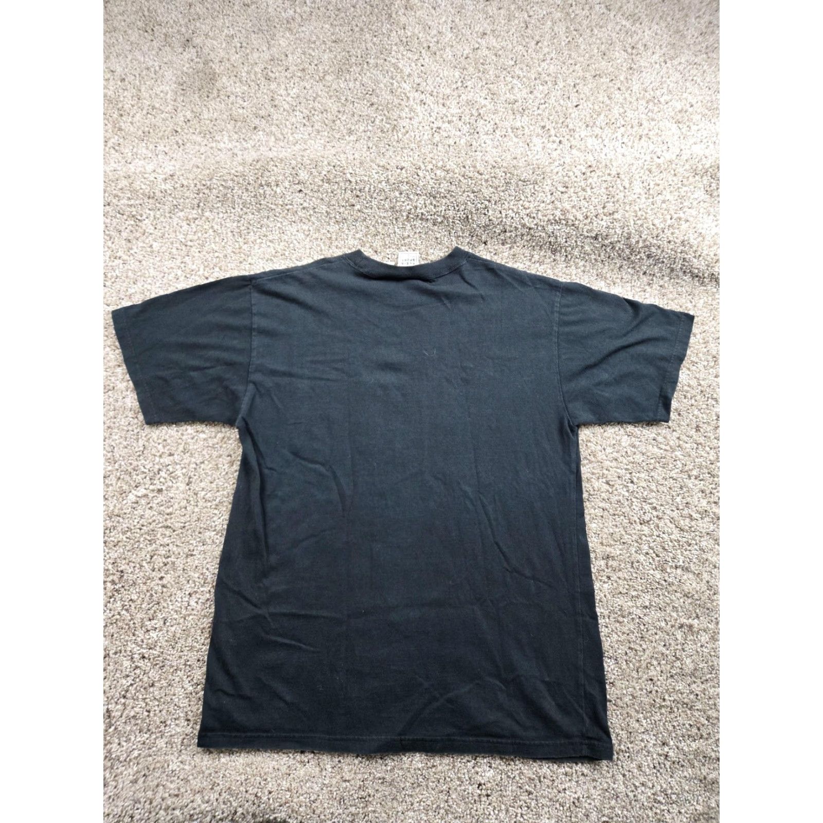 Calvin Klein VINTAGE Calvin Klein Sport Shirt Mens M Black Cotton Pocket Crest Logo Embroidered Crew Neck Short Sleeve Knit Solid All Seasons Cotton Shirt Mens Size US M / EU 48-50 / 2 - 6 Thumbnail