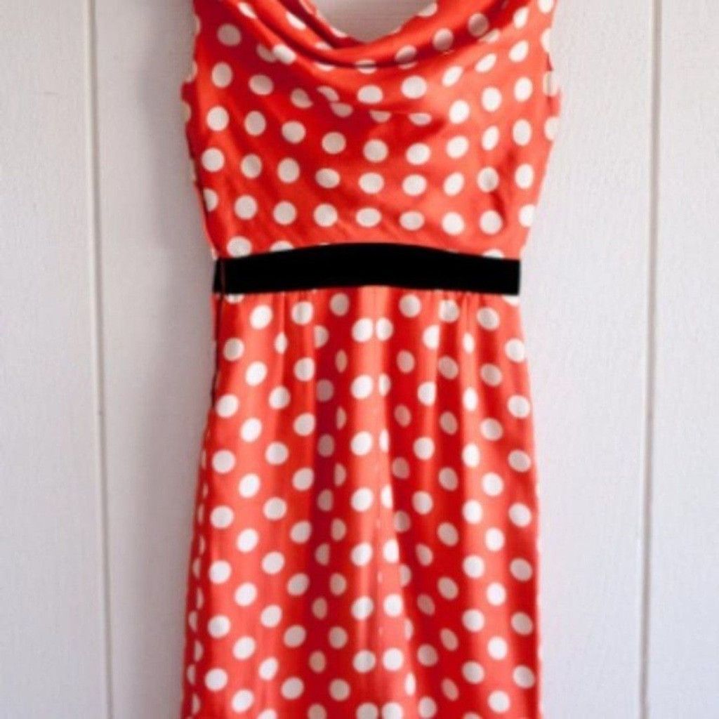 Vintage 1950s Vintage Red & White Polka Dot Betty Boop Dress Size S / US 4 / IT 40 - 9 Thumbnail