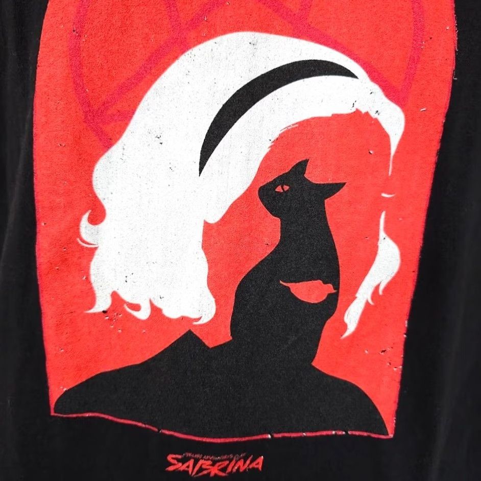 Vintage Chilling Adventures Of Sabrina T Shirt Mens Size Medium Black Archie Comics Size US M / EU 48-50 / 2 - 3 Thumbnail