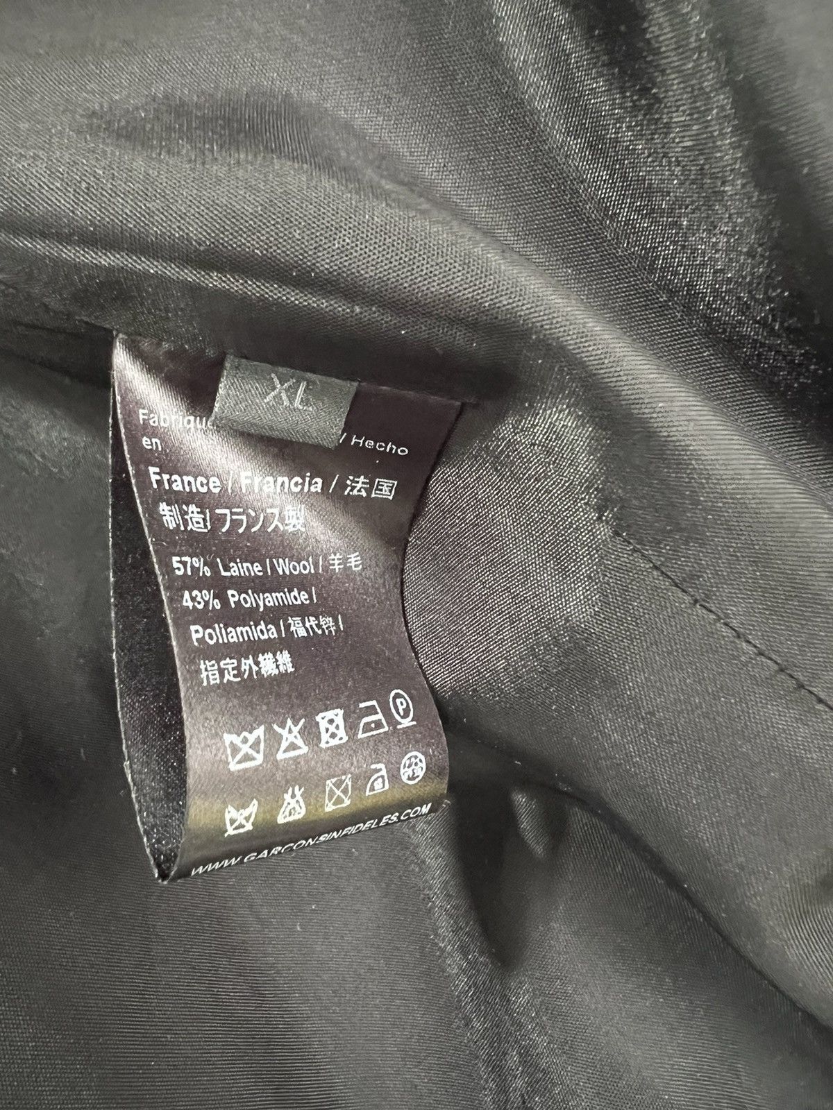 GARCONS INFIDELES Mens Garcons Infideles Marvin Teddy Jacket celine laurent Size US M / EU 48-50 / 2 - 5 Thumbnail