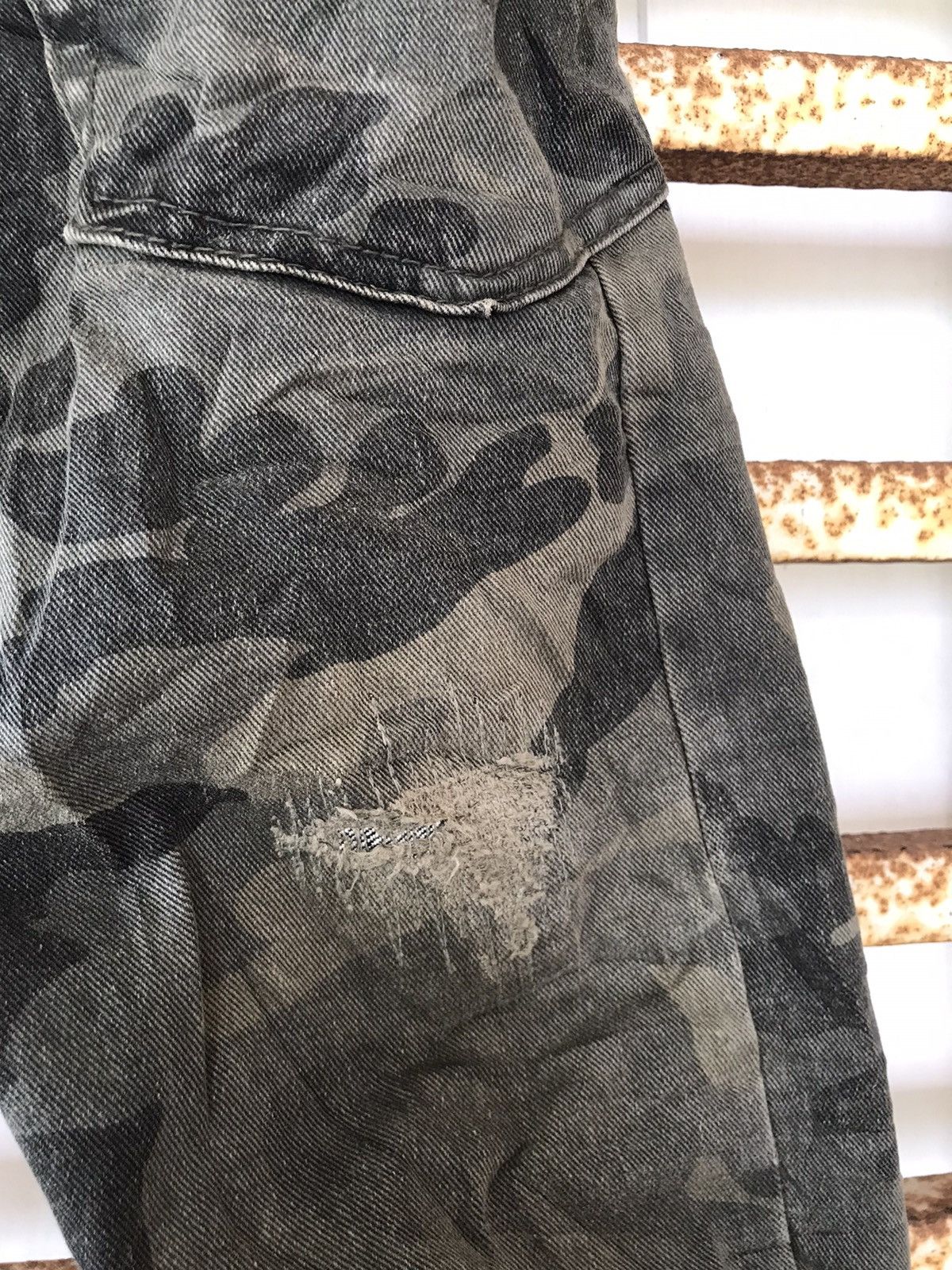 Japanese Brand × Seditionaries Japanese Camo Bondage Zipper Cargo Pants 3D Pockets Utility Size US 29 - 6 Thumbnail