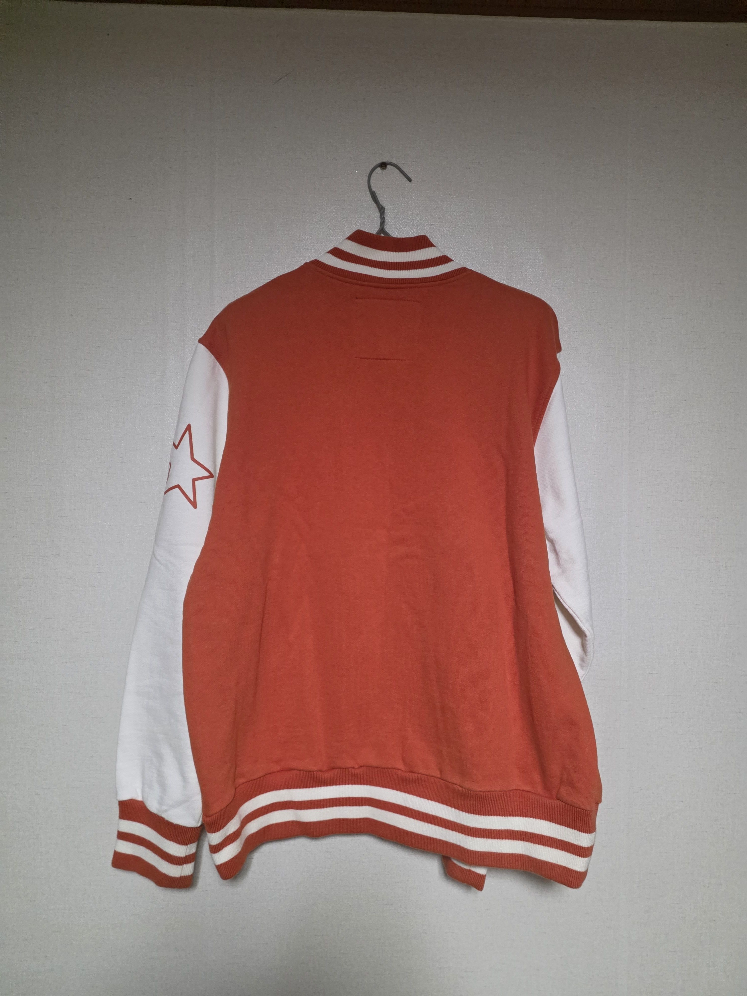 Bape BAPE OG Bapestar Varsity Jacket (Orange) - Rare Nigo Era Size US M / EU 48-50 / 2 - 2 Thumbnail