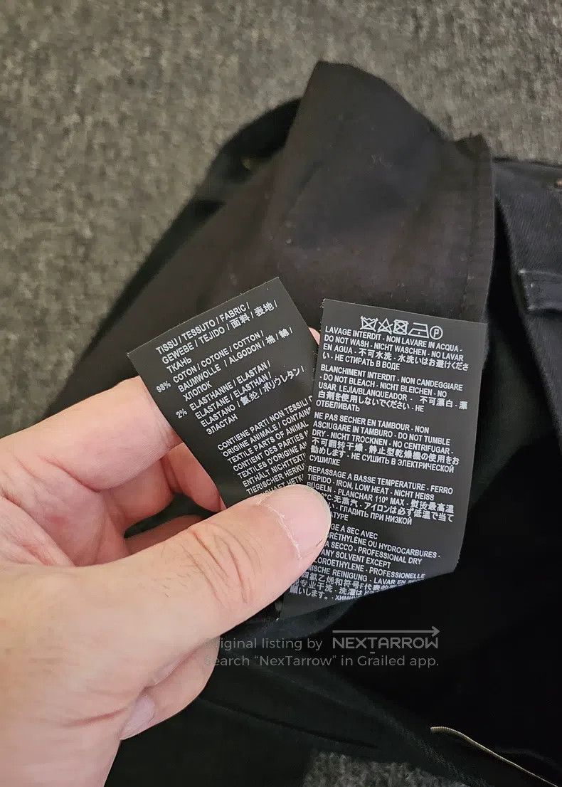Saint Laurent Paris Saint Laurent Paris Jeans Size US 30 / EU 46 - 6 Thumbnail