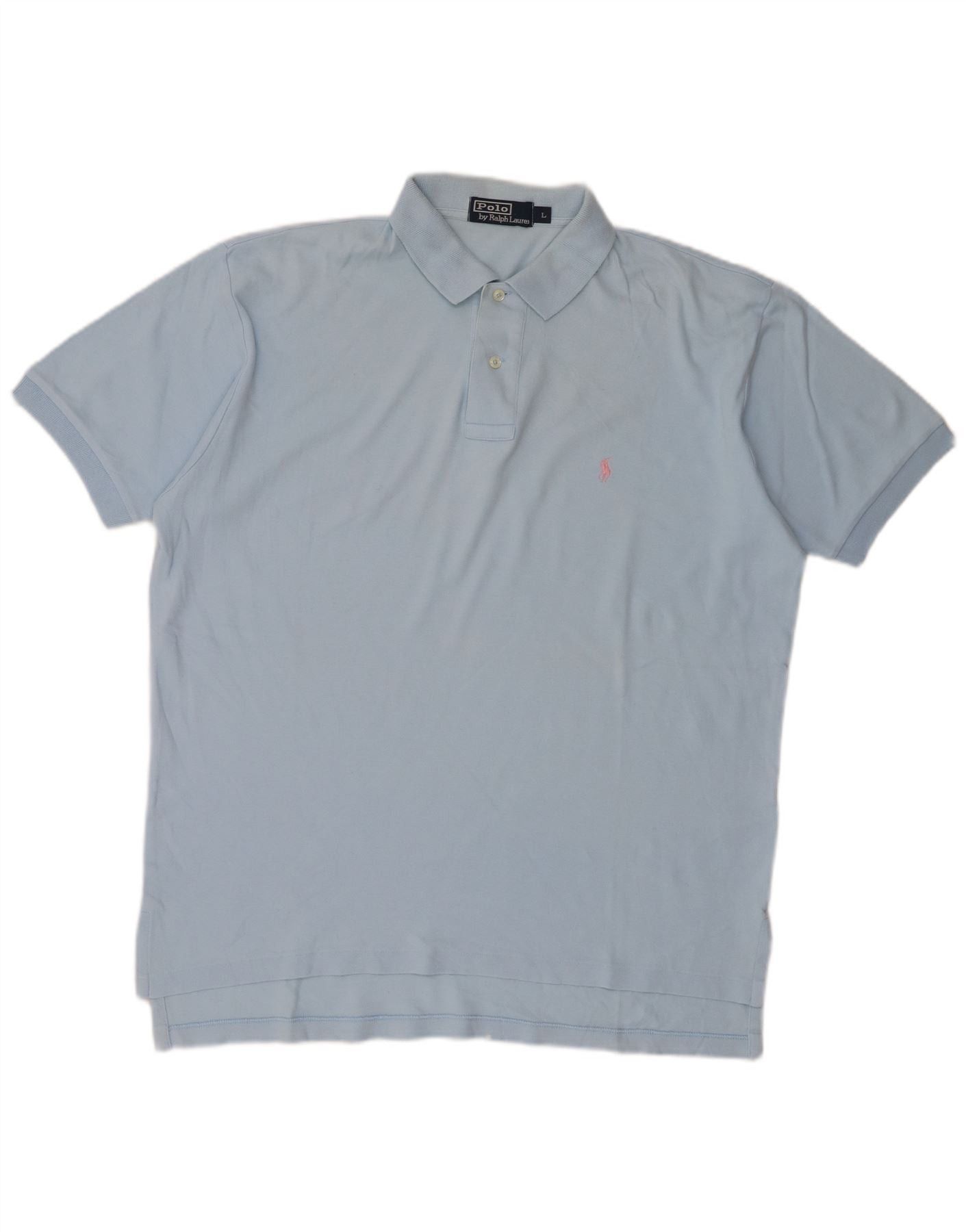 Polo Ralph Lauren Mens Polo Shirt Large Blue Cotton Size US XXL / EU 58 / 5 - 1 Thumbnail