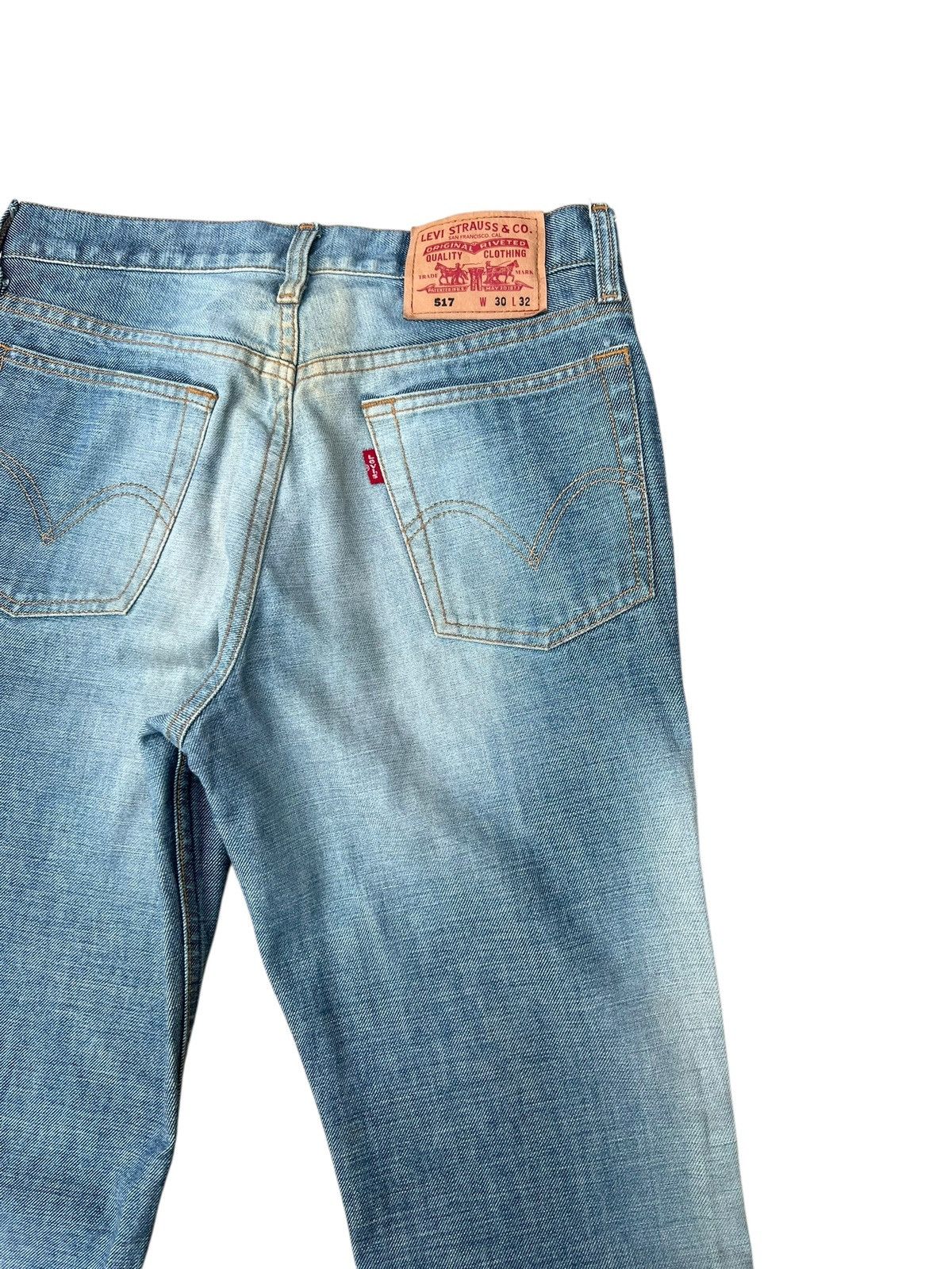 Levi's RARE! 2004 Levi’s 517 Denim Bootcut Jeans Size US 30 / EU 46 - 18 Thumbnail