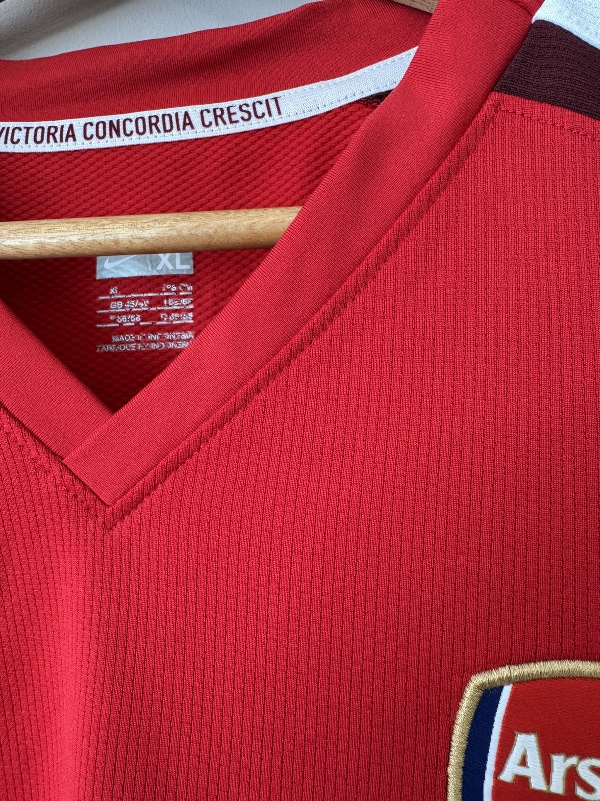 Nike Vintage Arsenal 2008-2009 Home Soccer Jersey Nike Shirt Kit Size US XL / EU 56 / 4 - 12 Thumbnail
