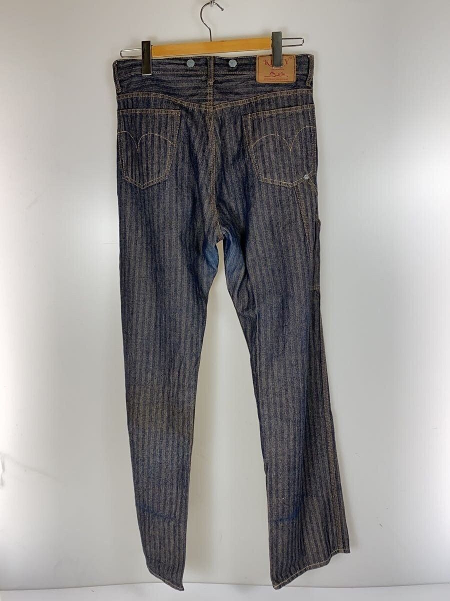 Hysteric Glamour Striped Straight Leg Denim Jeans Size US 32 / EU 48 - 2 Thumbnail