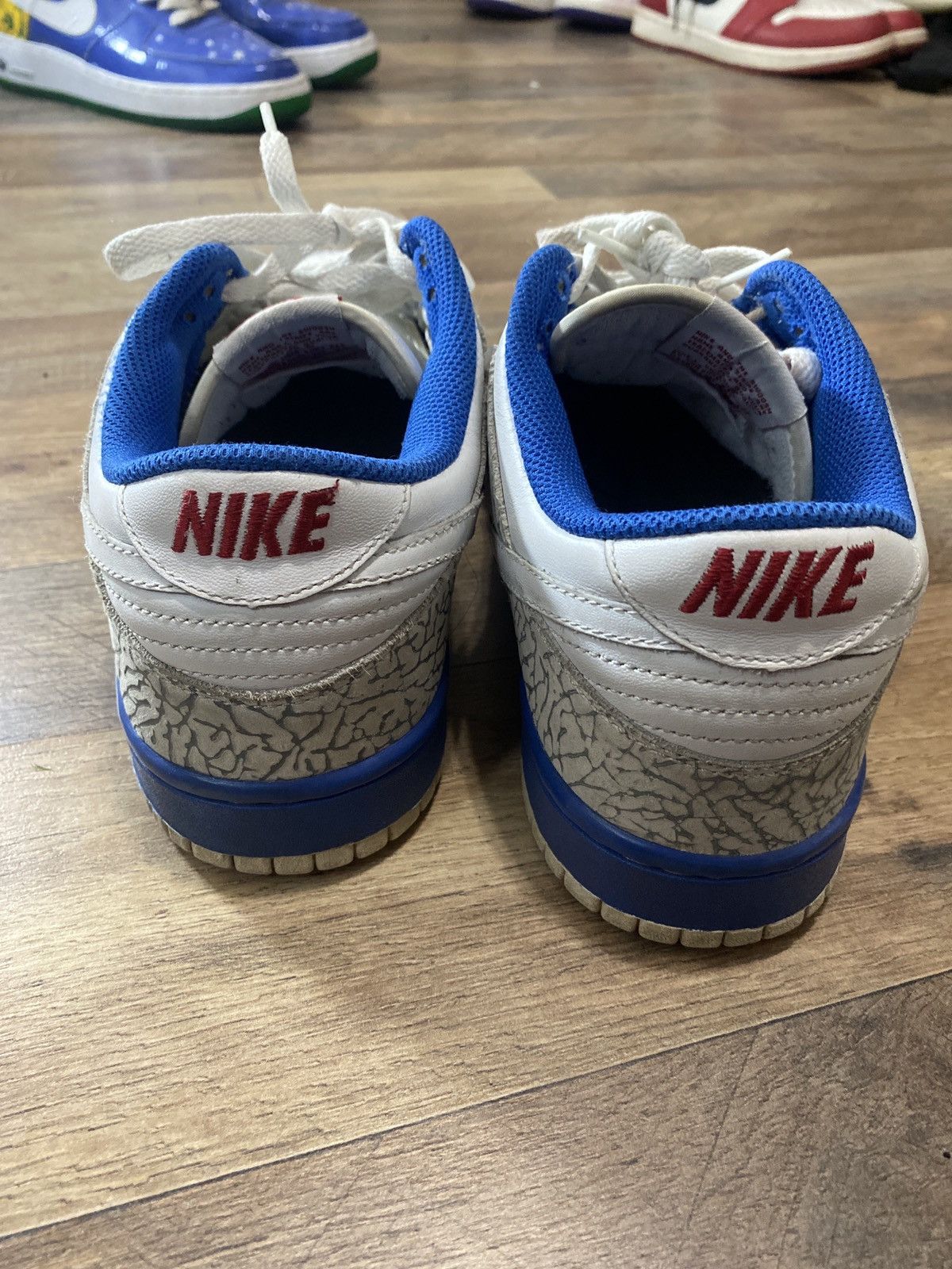 Nike Nike Dunk Low Jordan Pack “white cement” Size US 9.5 / EU 42-43 - 5 Thumbnail