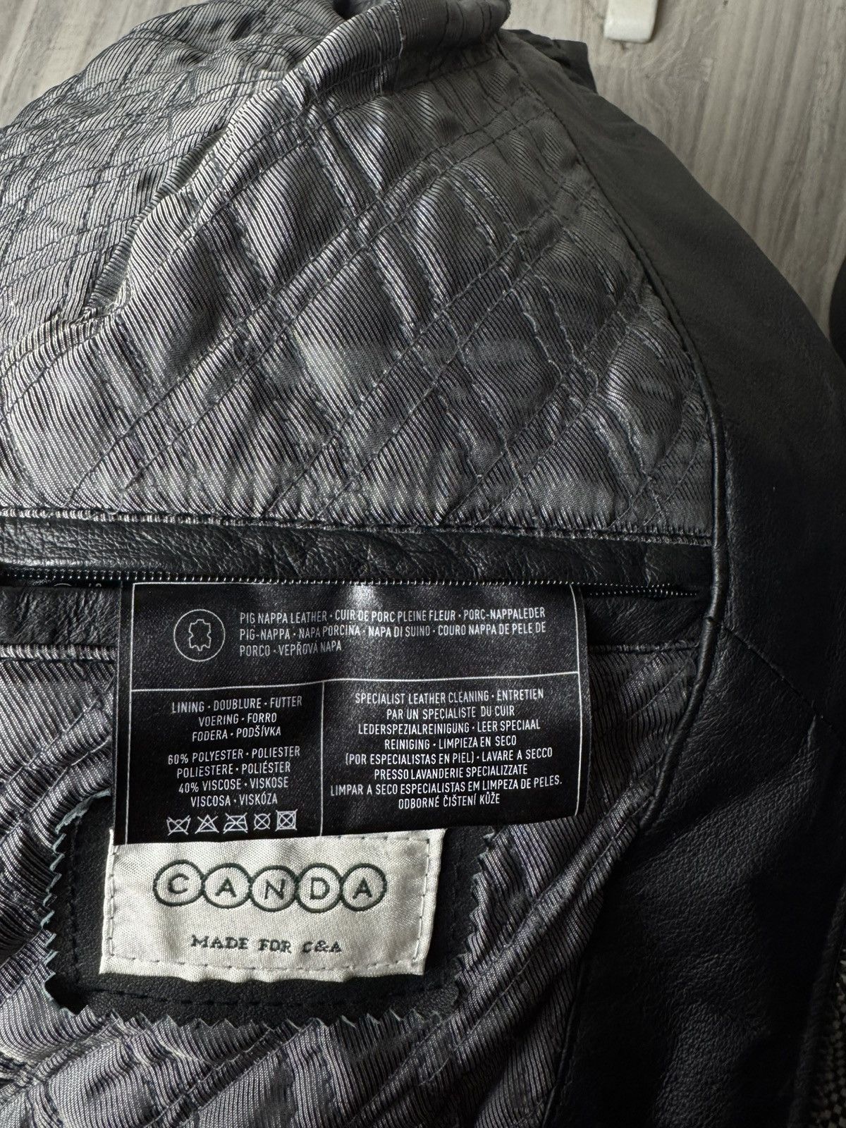 Genuine Leather Y2K Vintage Oversized Detroit Leather Jacket ysl gucci prada Size US M / EU 48-50 / 2 - 7 Thumbnail