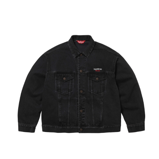supreme denim Trucker Jacket Sサイズ Supreme S Logo Denim Trucker Jacket (SS24) - $348