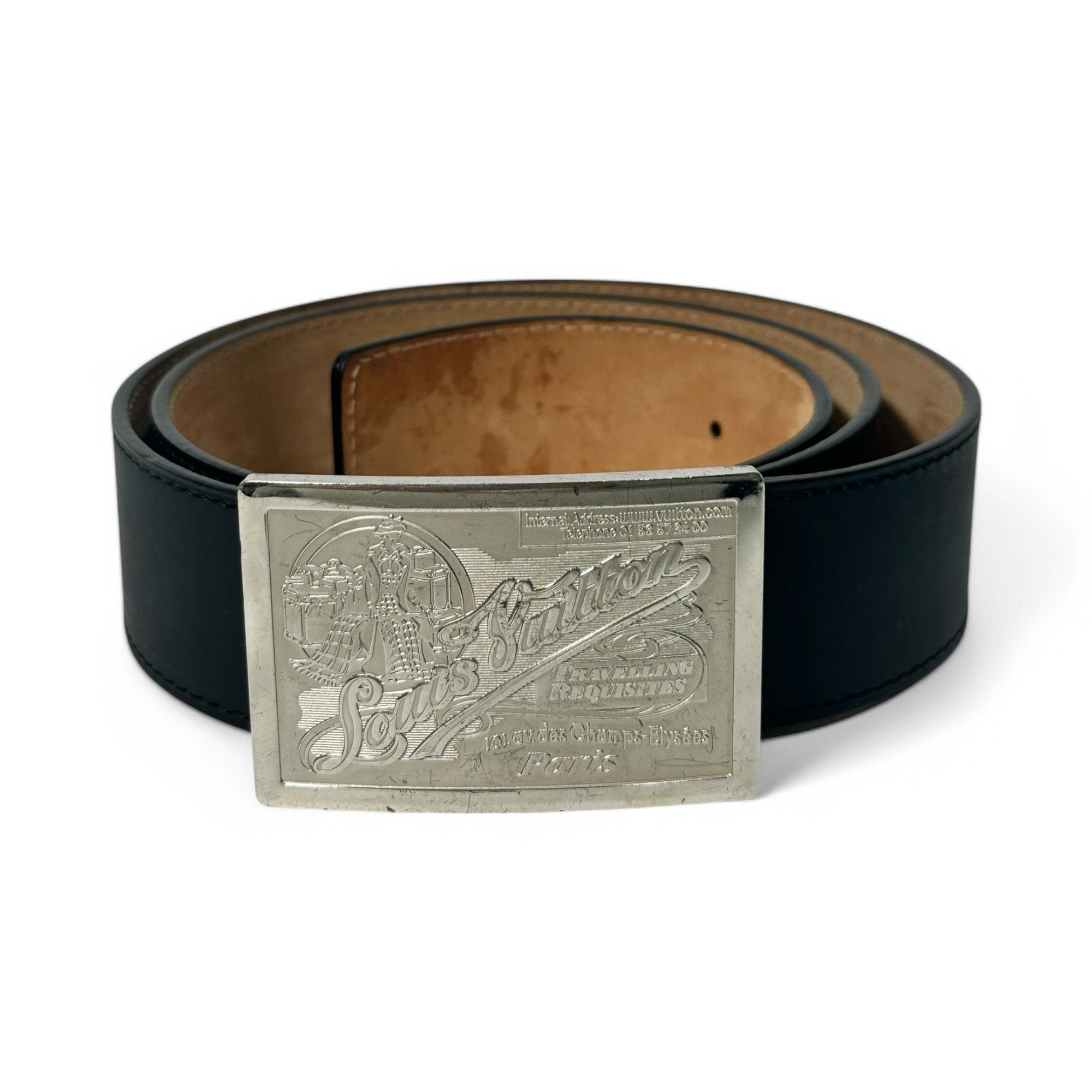 Louis Vuitton Louis Vuitton Belt Travelling Requisites Buckle Black Size 44 - 1 Thumbnail