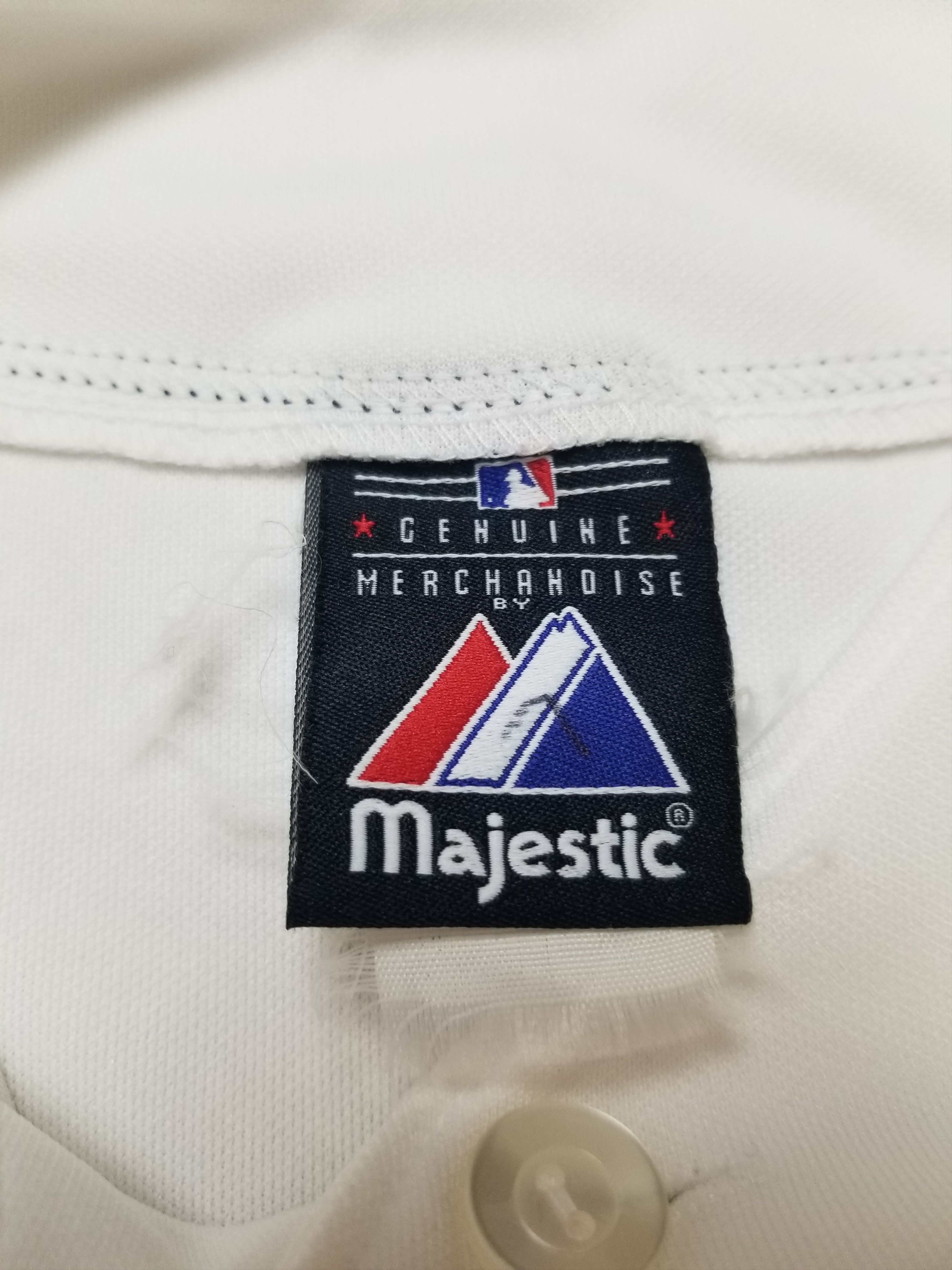 Majestic Vintage Men's Majestic MLB Tampa Bay Rays Embroidered Jersey Size US S / EU 44-46 / 1 - 3 Thumbnail