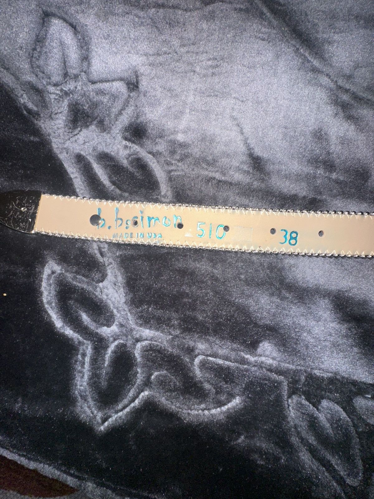 B.B. Simon B.B. Simon belt from 2021 size 38 Size 38 - 4 Thumbnail