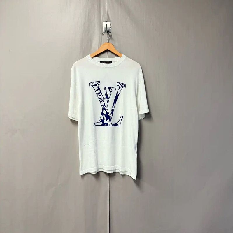 Louis Vuitton Louis Vuitton White Men's T-Shirt Size S 0089 Size US S / EU 44-46 / 1 - 1 Thumbnail
