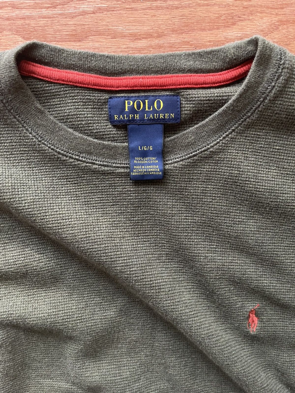 Polo Ralph Lauren Polo Ralph Lauren | Long Sleeve Cotton Sweater Size US L / EU 52-54 / 3 - 2 Thumbnail