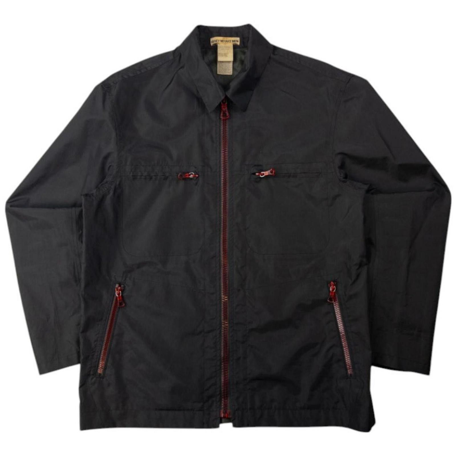 Issey Miyake Vintage Issey Miyake MEN Zip Up Jacket Size L Size US L / EU 52-54 / 3 - 1 Thumbnail