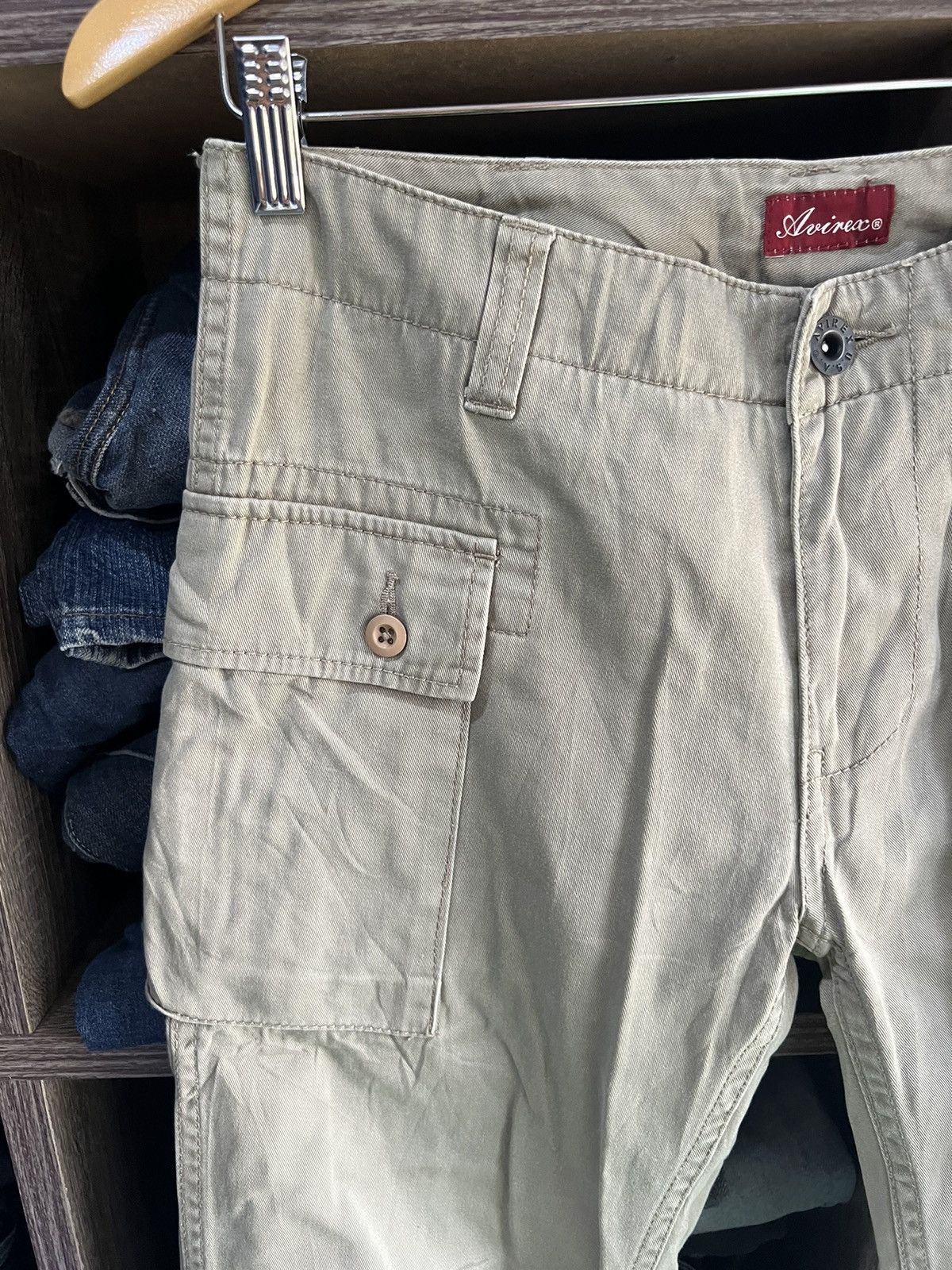 Avirex 🔥Rare Avirex US Navy Monkey Cargo Pant Size US 30 / EU 46 - 6 Thumbnail