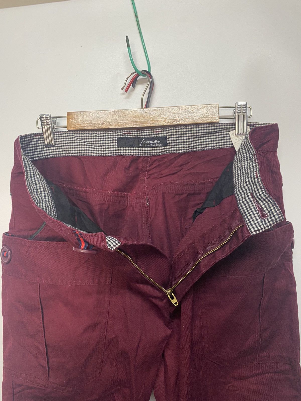 Vintage Japanese Brand Dominate Handcrafted Jeans Multi Pocket Pants Size US 32 / EU 48 - 12 Thumbnail
