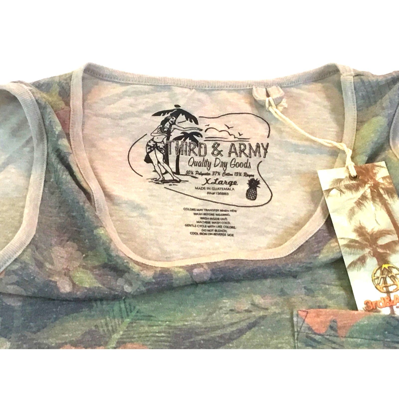 Other Third & Army Tropical Print Tank Dress Tunic Top NWT XL Size XL / US 12-14 / IT 48-50 - 6 Thumbnail