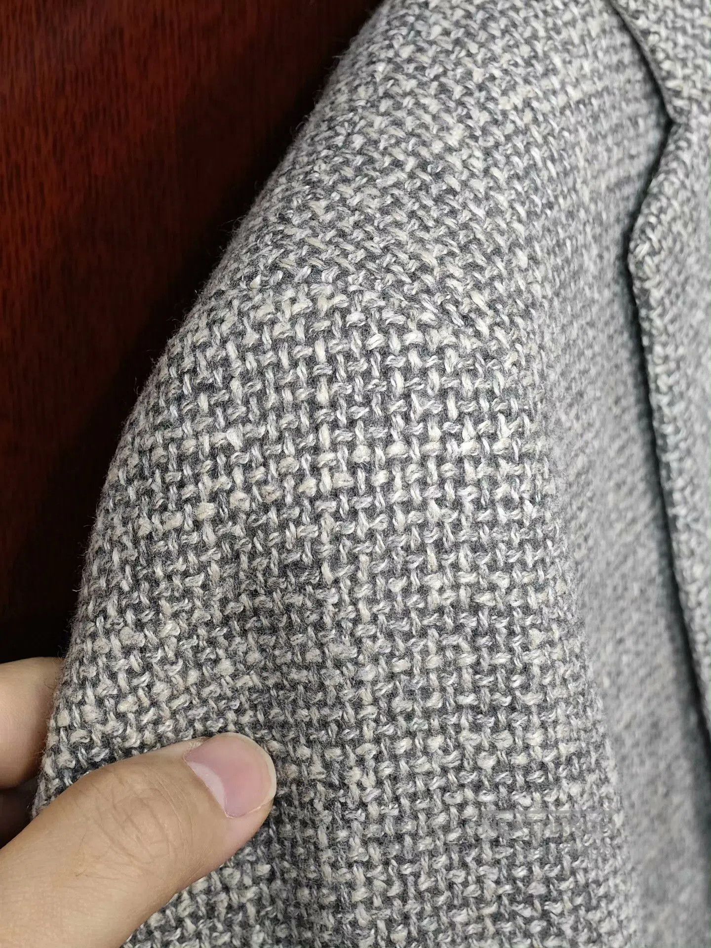 Japanese Brand Custom Gray Wool Silk Blend Suit. Size US S / EU 44-46 / 1 - 3 Thumbnail