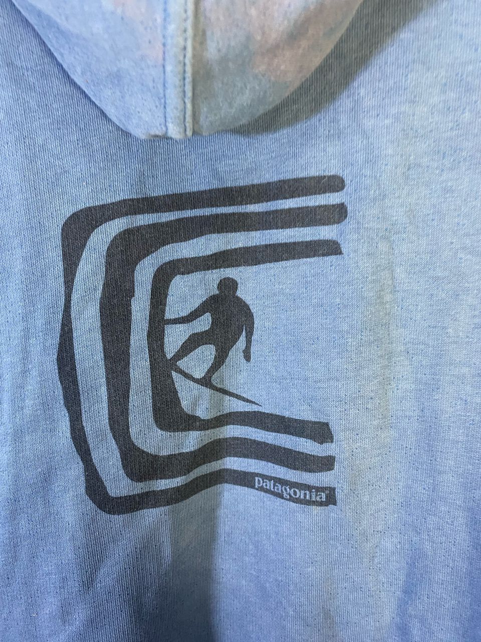 Patagonia × Vintage Vintage Patagonia distressed hoodie Size US L / EU 52-54 / 3 - 8 Thumbnail