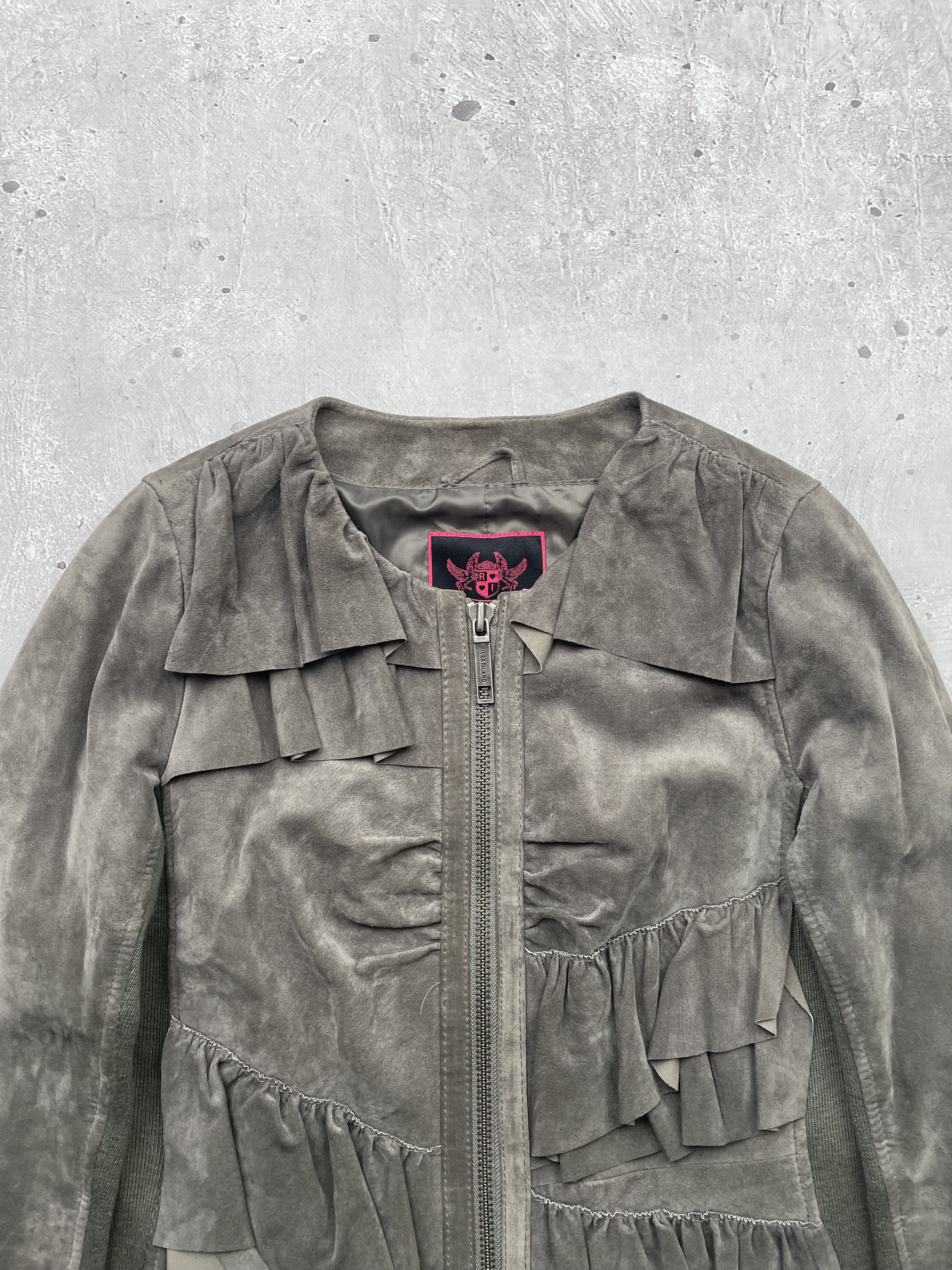 Genuine Leather Vintage Leather Jacket Size M / US 6-8 / IT 42-44 - 2 Thumbnail