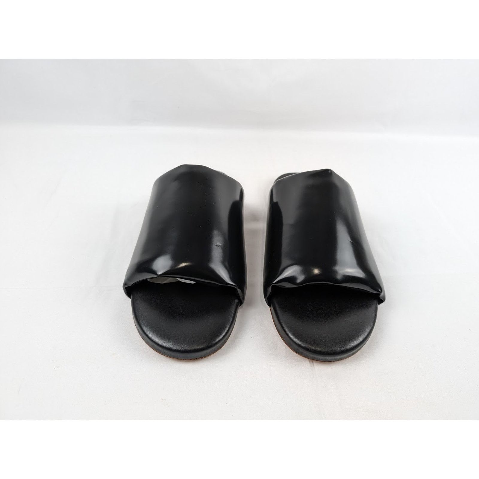 Bottega Veneta o1rshd1 Q:2 / Sandal Leather Latex in Black Size US 9 / EU 42 - 13 Thumbnail