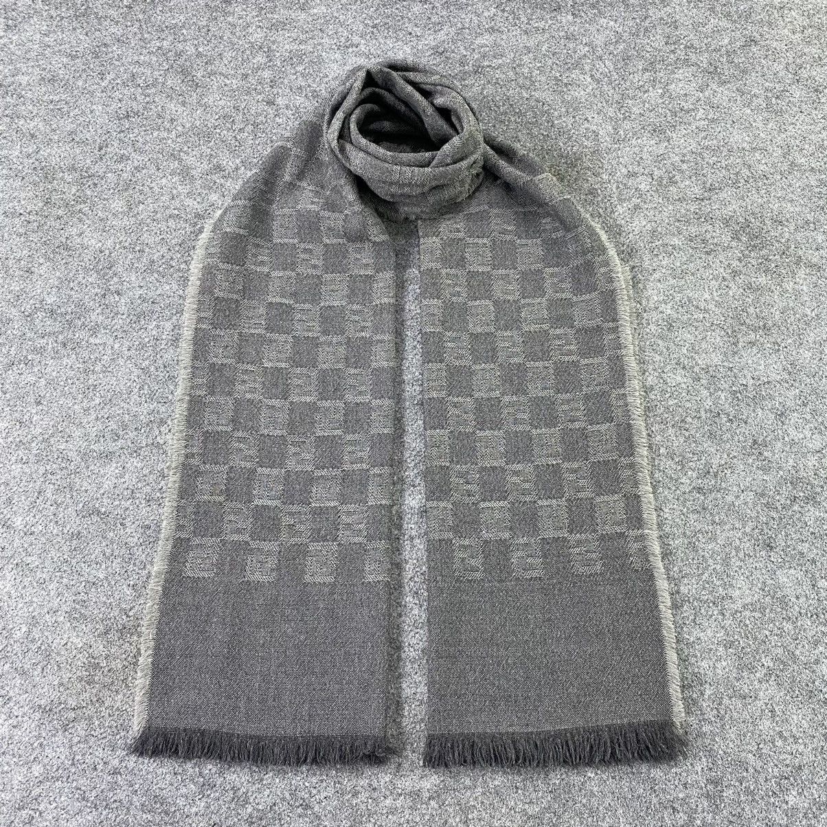 Fendi × Vintage Fendi FF Monogram Scarf / Muffler / Neckwear - T1395 Size ONE SIZE - 1 Thumbnail