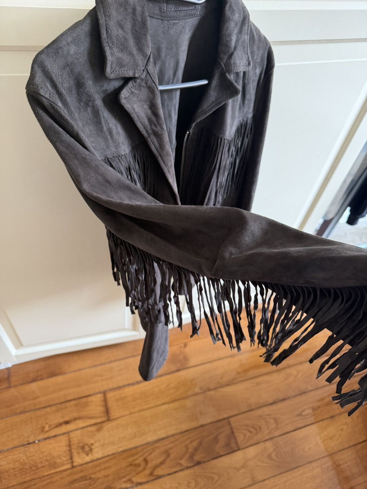 Allsaints All Saints - Suede Western Jacket with fringes Size S / US 4 / IT 40 - 3 Thumbnail