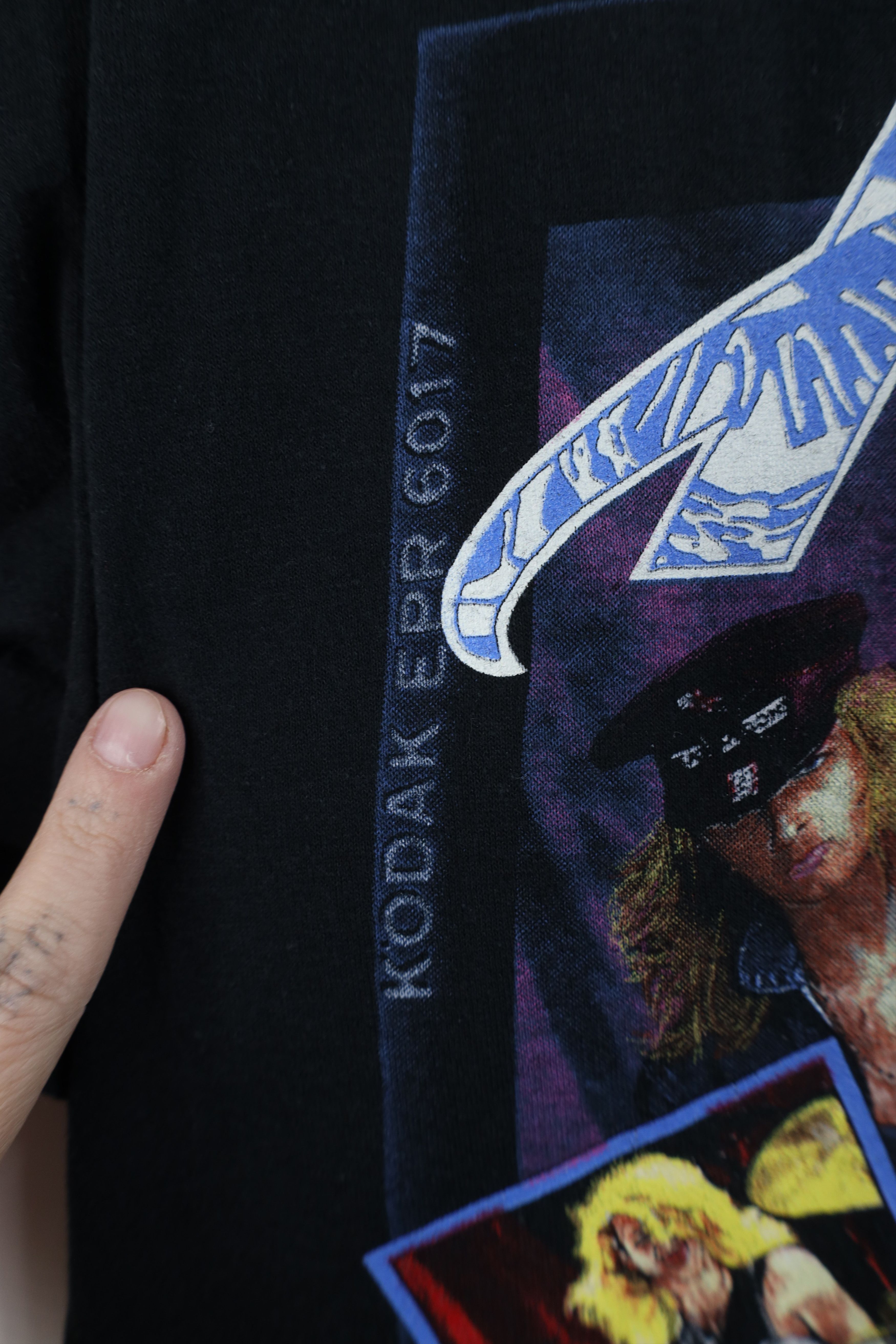Vintage Vintage 80s Open Up and Say Ahh Tour P oison Band T-Shirt Size L / US 10 / IT 46 - 9 Thumbnail