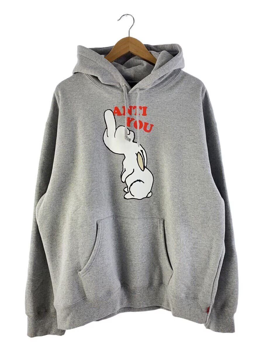 Undercover Undercover x Supreme Anti Yoi Cotton Hoodie Grey Size US XL / EU 56 / 4 - 1 Thumbnail