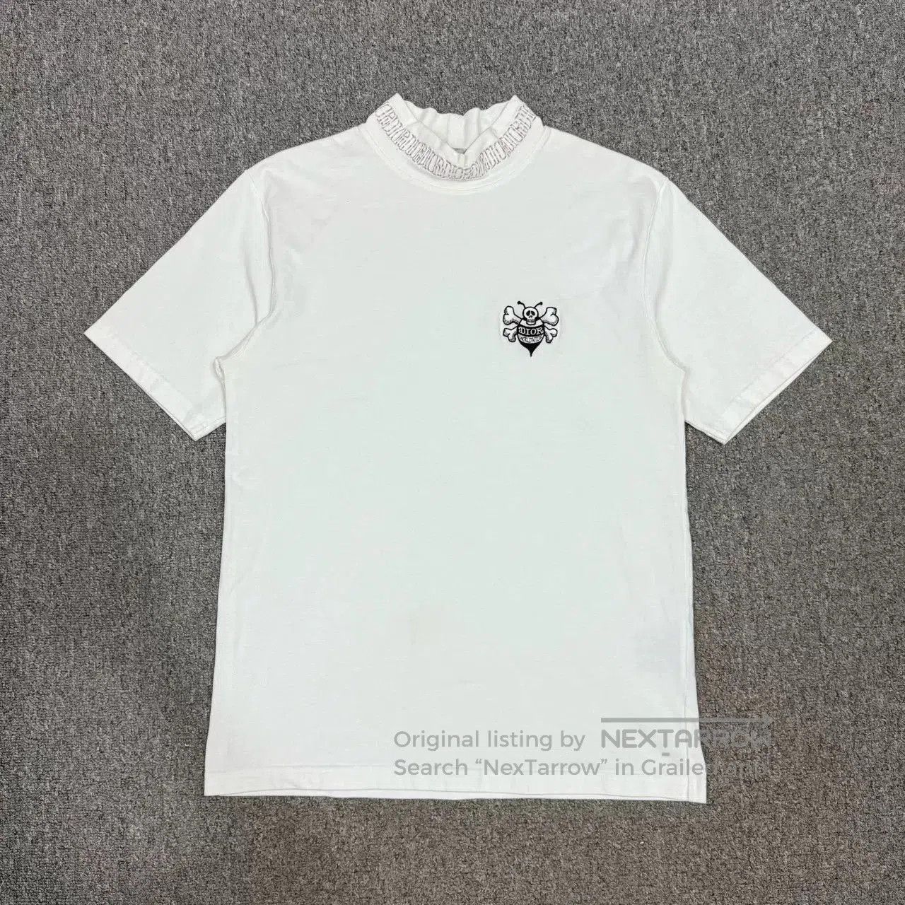 Dior dior embroidered logo stussy collaboration t-shirt. Size US XS / EU 42 / 0 - 1 Thumbnail