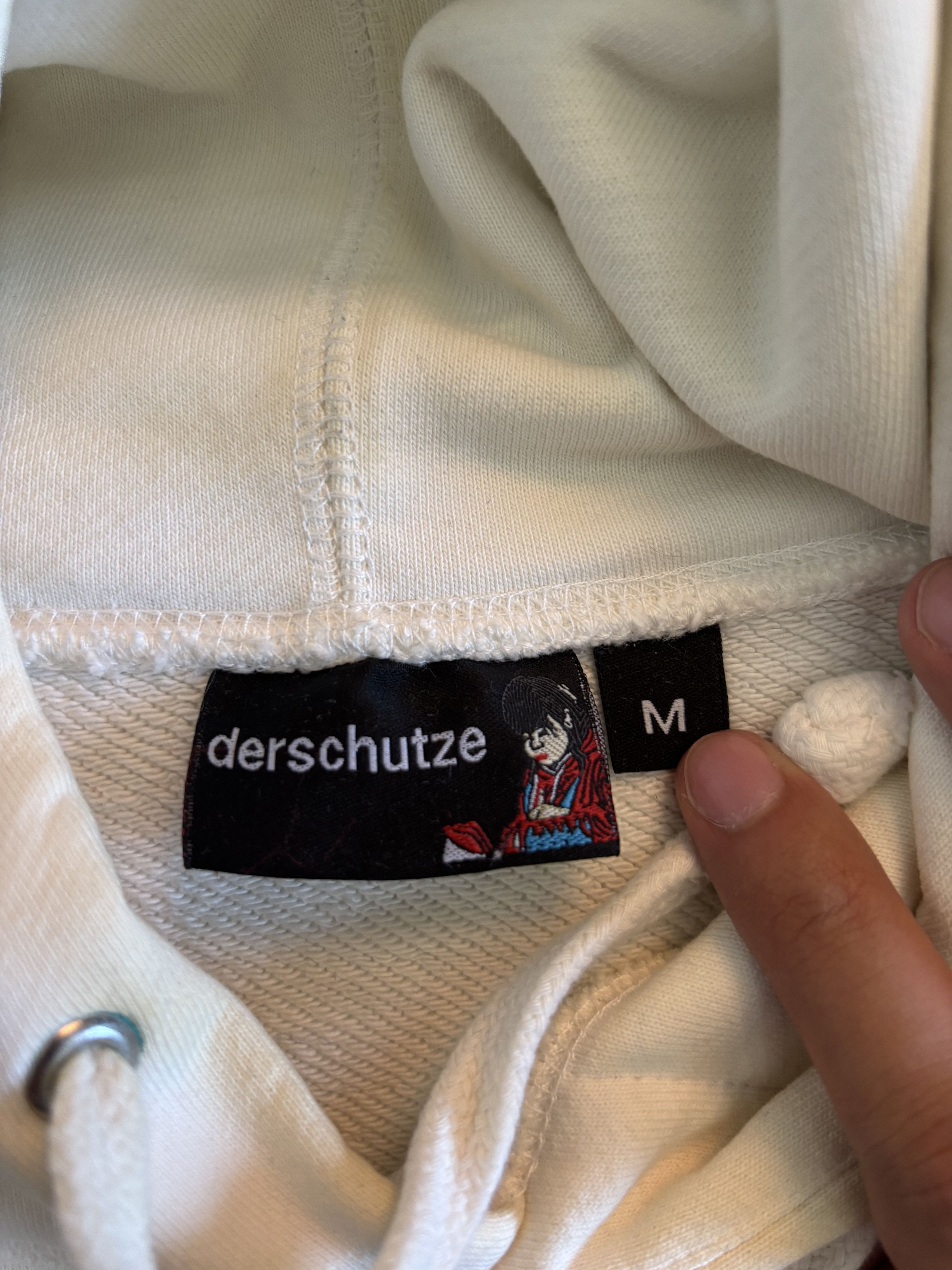 Derschutze Derschutze "japan v3" Hoodie Off White Size US M / EU 48-50 / 2 - 3 Thumbnail