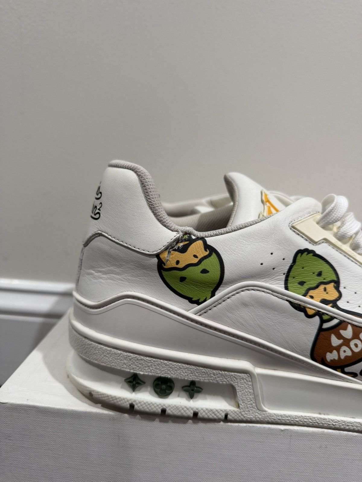 Louis Vuitton × Nigo Louis Vuitton x Nigo Human Made Duck FW21 LV Trainers Shoes Size US 10 / EU 43 - 6 Thumbnail