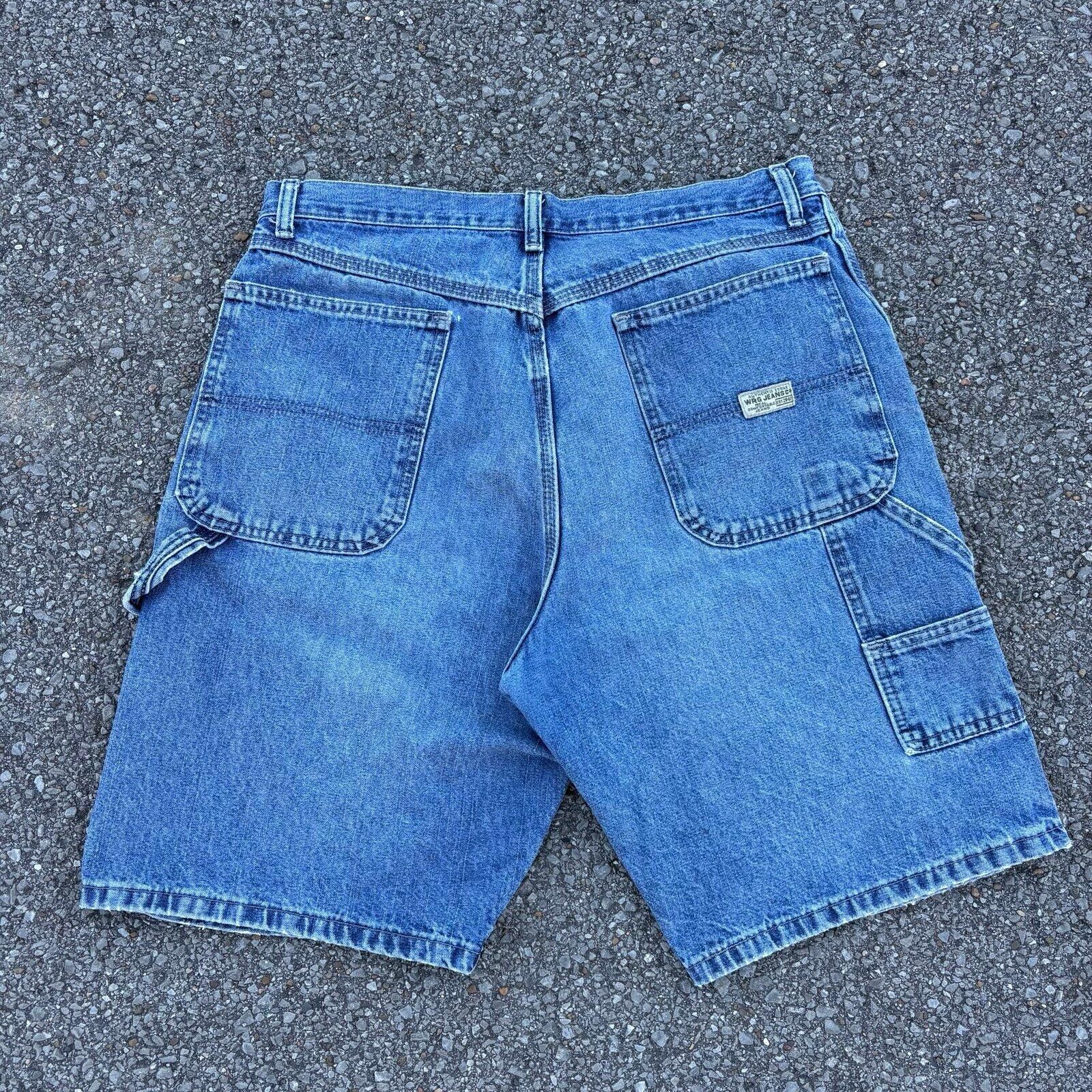 Wrangler Vintage 90s Y2K baggy jorts Size US 32 / EU 48 - 8 Thumbnail