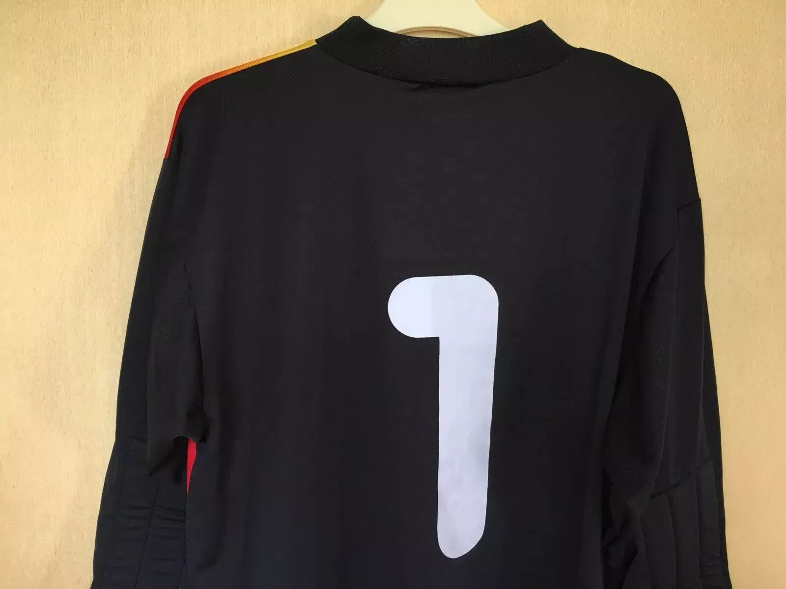 Erima VINTAGE 1990s ERIMA GOALKEEPER #1 JERSEY GK SOCCER SHIRT Size US XL / EU 56 / 4 - 6 Thumbnail