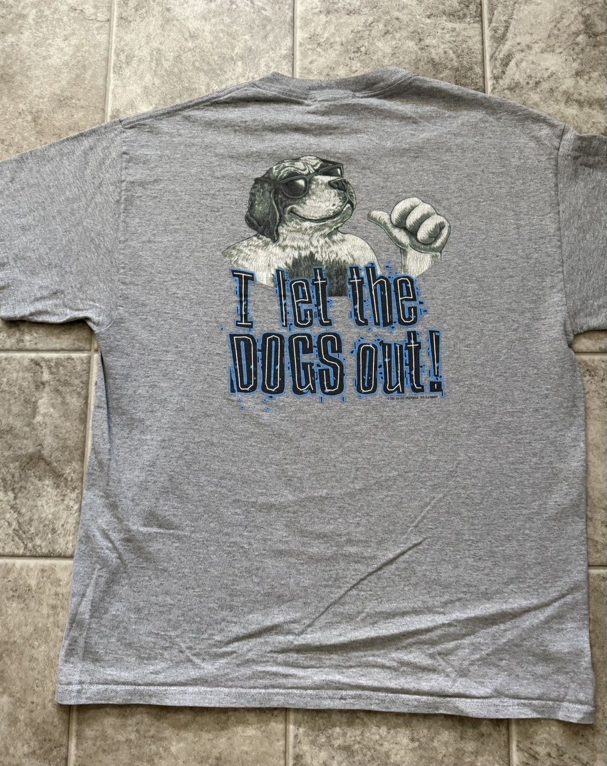 Other Big Dogs ‘I Let The Dogs Out’ T-Shirt Size US L / EU 52-54 / 3 - 5 Thumbnail