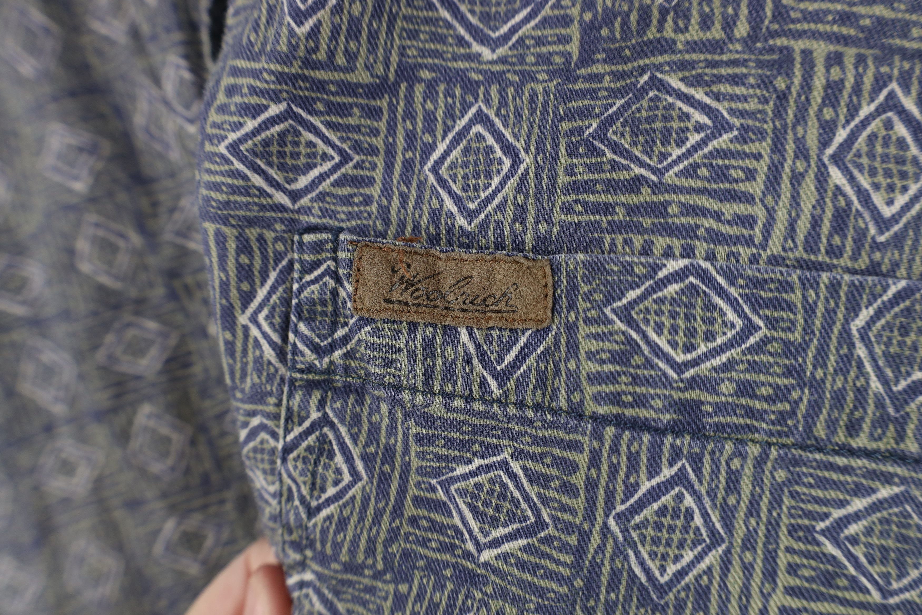 Woolrich Woolen Mills Vintage 90s Woolrich Short Sleeve Button Down Shirt Size US L / EU 52-54 / 3 - 4 Thumbnail