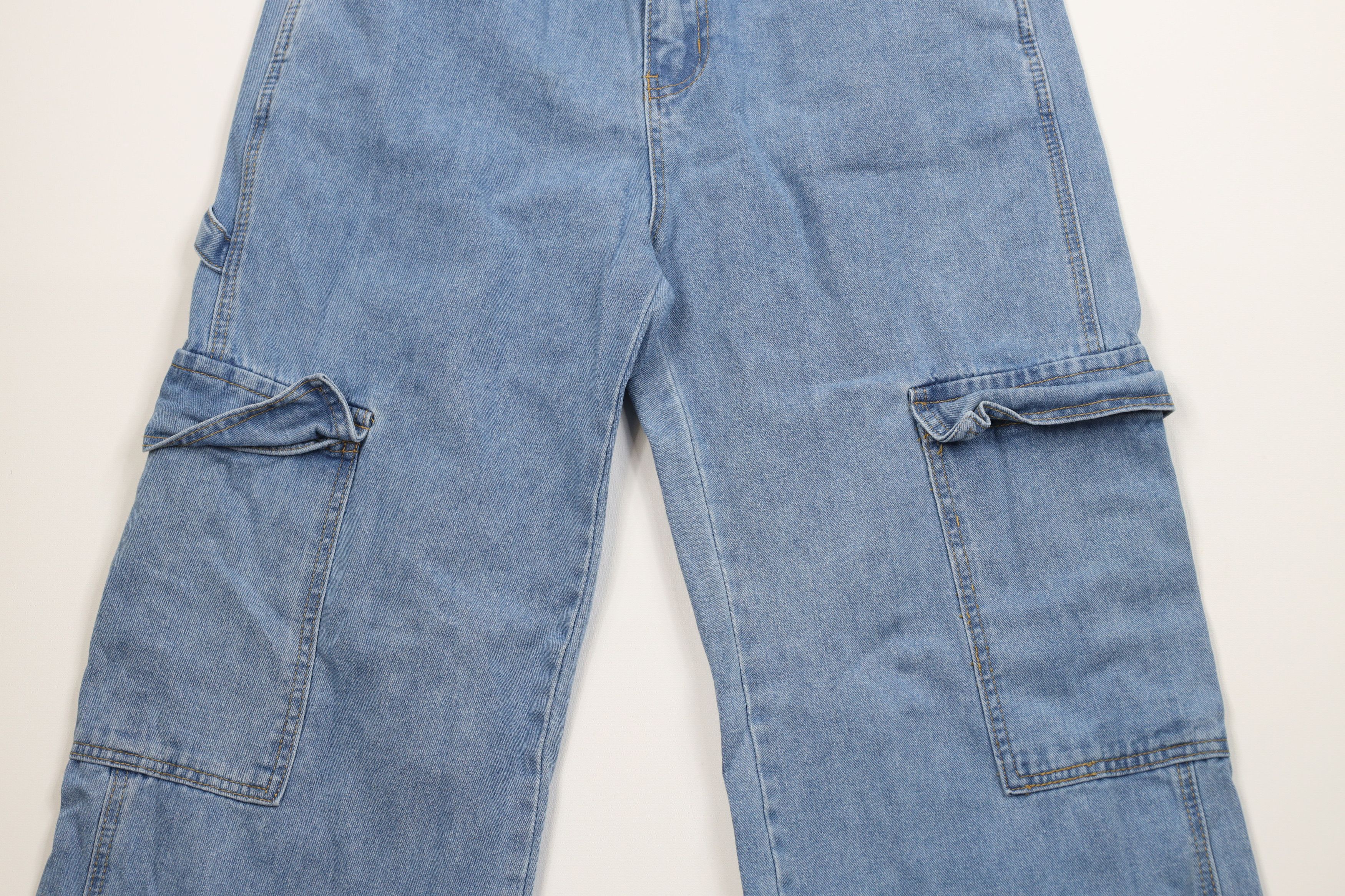 Vintage Vintage 90s Y2K Streetwear Wide Leg Skateboard Cargo Jeans Size US 32 / EU 48 - 3 Thumbnail
