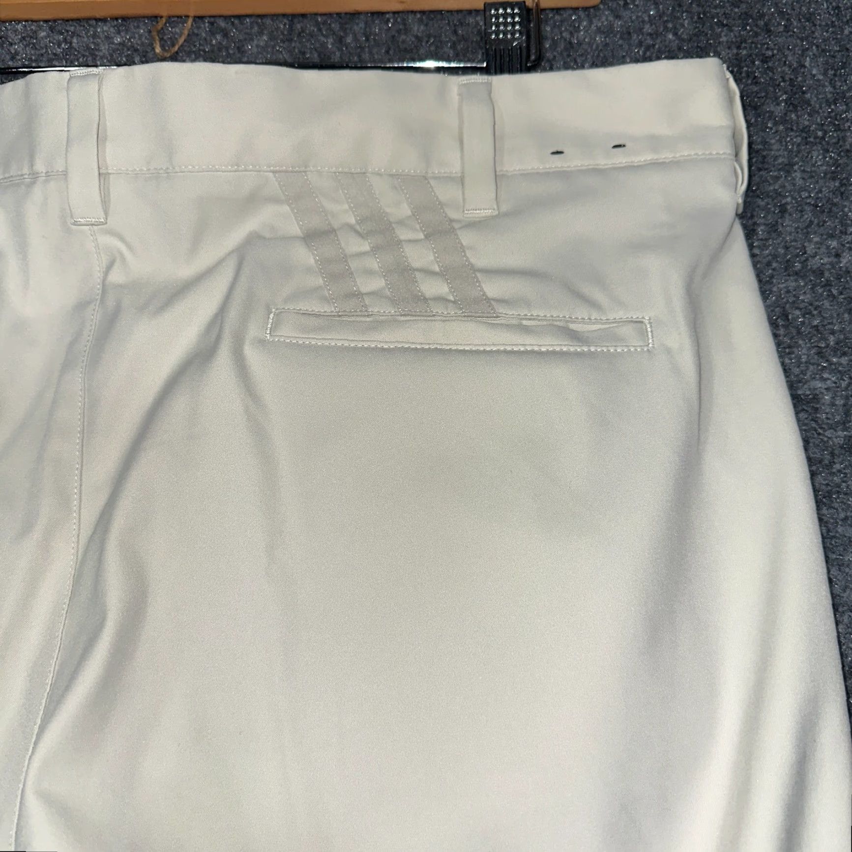 Adidas Adidas Pure Motion Pants Mens 36 Beige Straight Leg Pockets Logo B82626 Size US 36 / EU 52 - 7 Thumbnail
