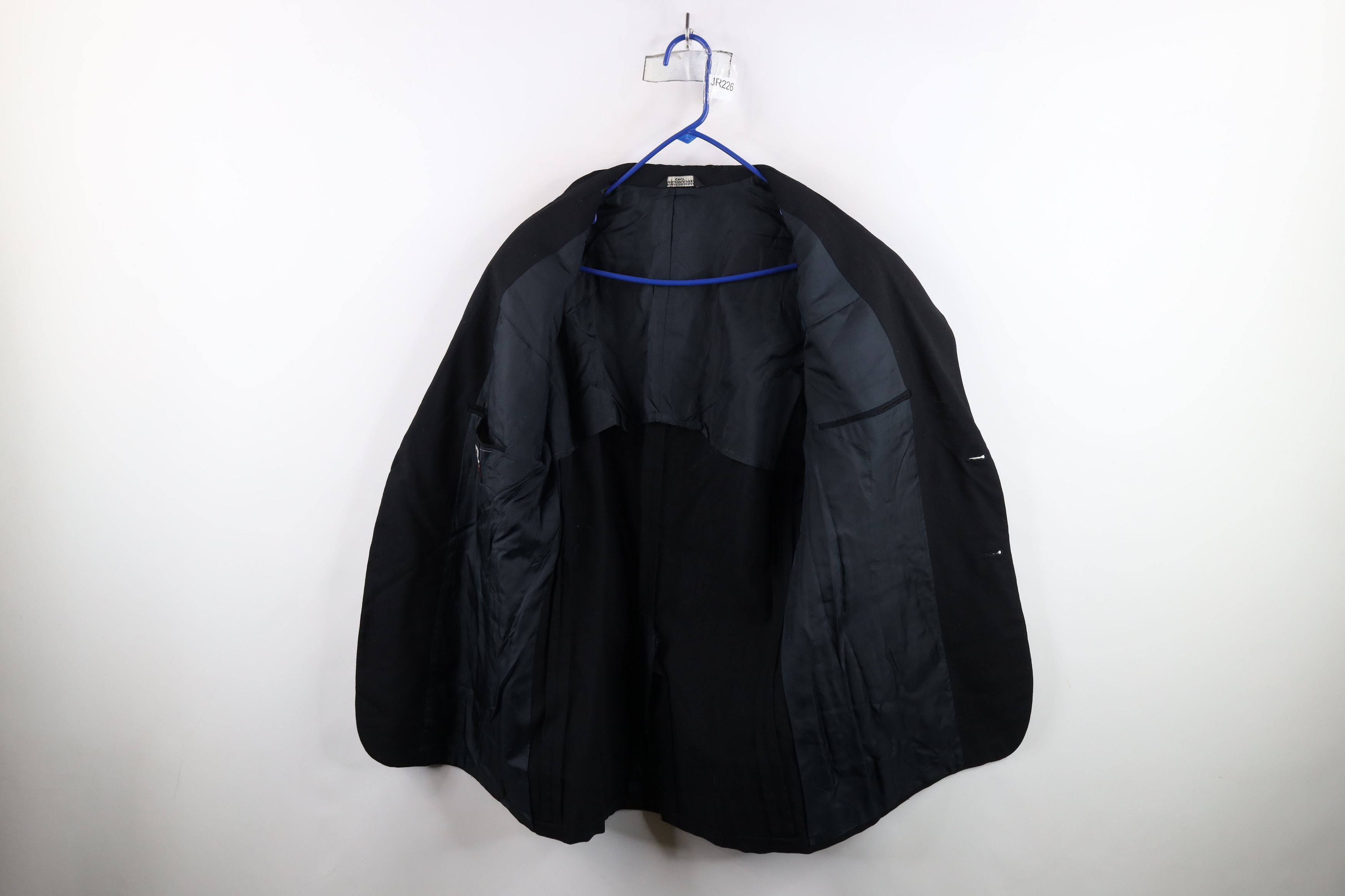 Vintage Vintage 70s Streetwear Suit Jacket Sport Coat Black USA Size US XXL / EU 58 / 5 - 10 Thumbnail