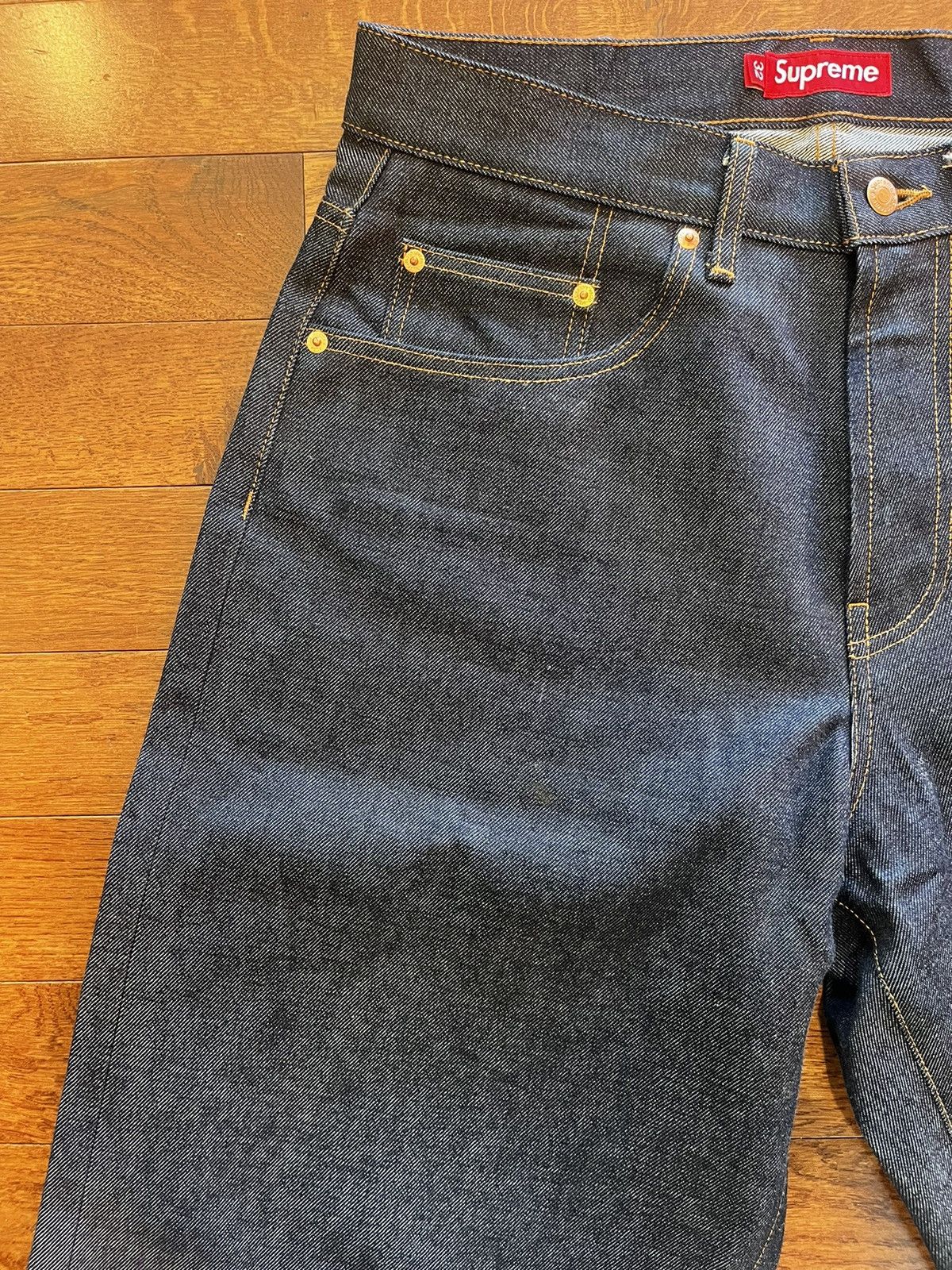 Supreme Supreme Rigid Baggy Denim Short Size US 32 / EU 48 - 2 Thumbnail