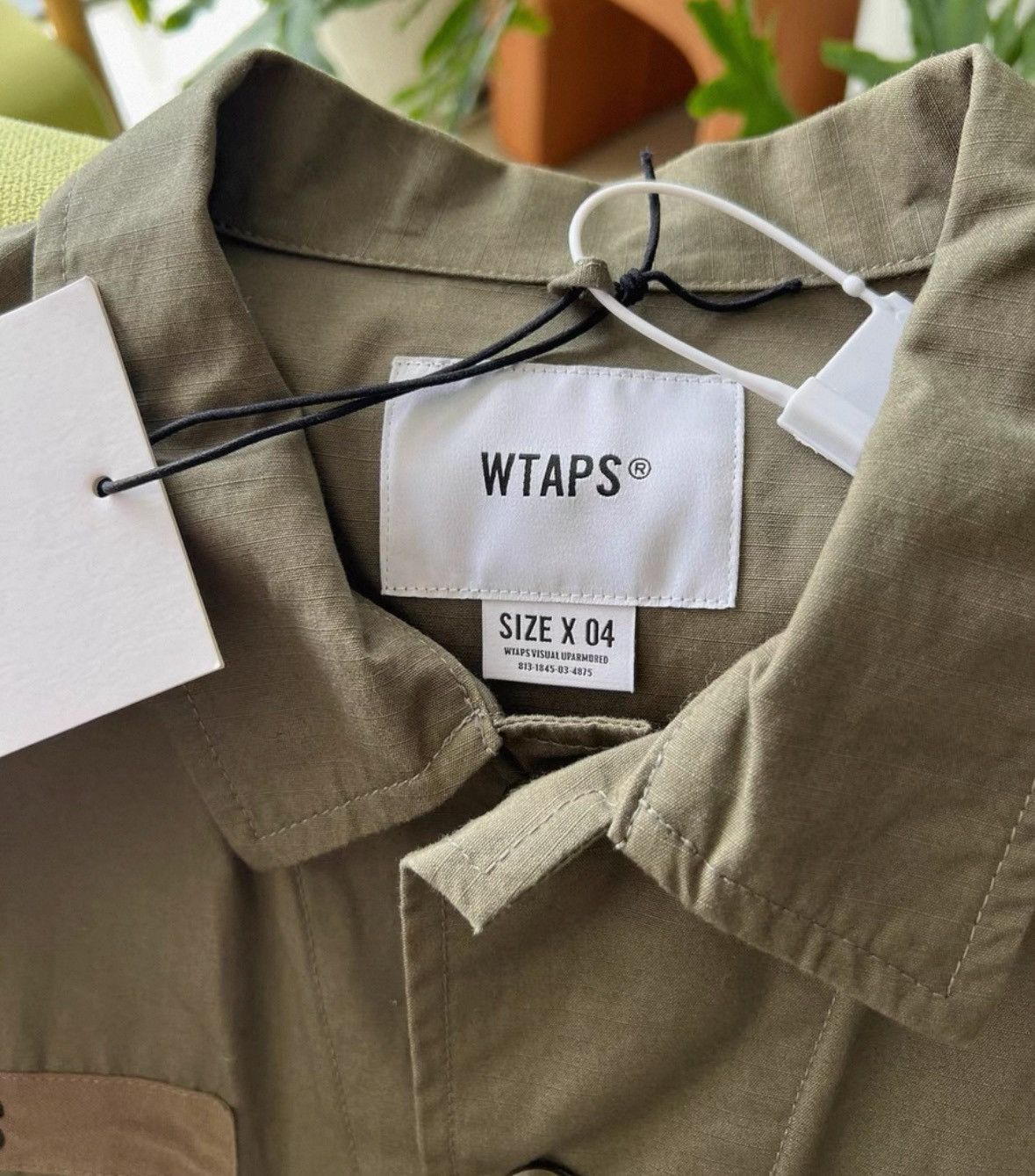 Wtaps Wtaps Four-pocket shirt jacket for workwear Size US XL / EU 56 / 4 - 7 Thumbnail