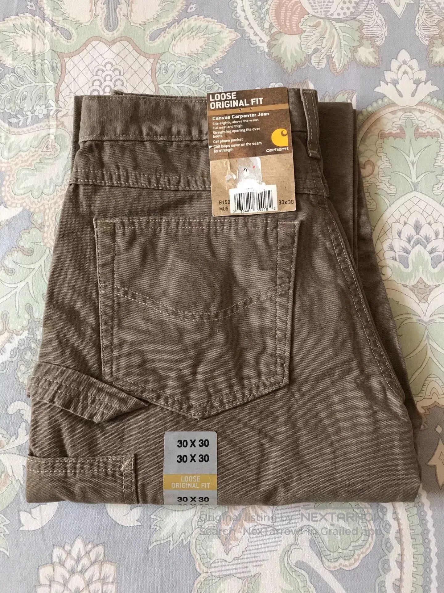 Carhartt Carhartt B159 MUS Canvas Cargo Pants. Size US 30 / EU 46 - 1 Thumbnail