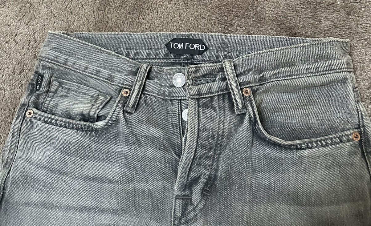 Tom Ford Tom ford grey selvidge denim size 29 Size US 29 - 1 Thumbnail