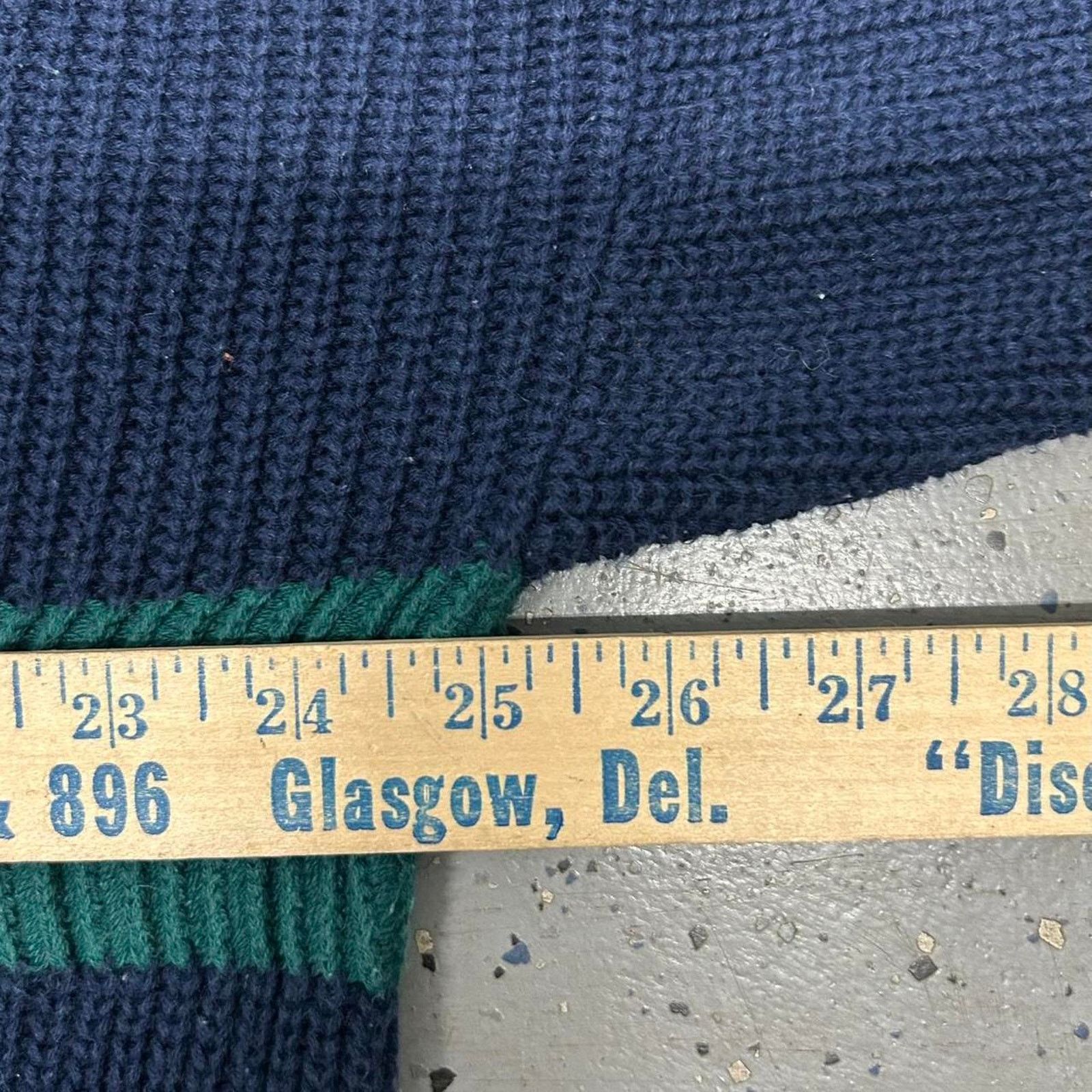Gant Gant vintage striped sweater in navy and multi-coloured hues Size US L / EU 52-54 / 3 - 4 Thumbnail