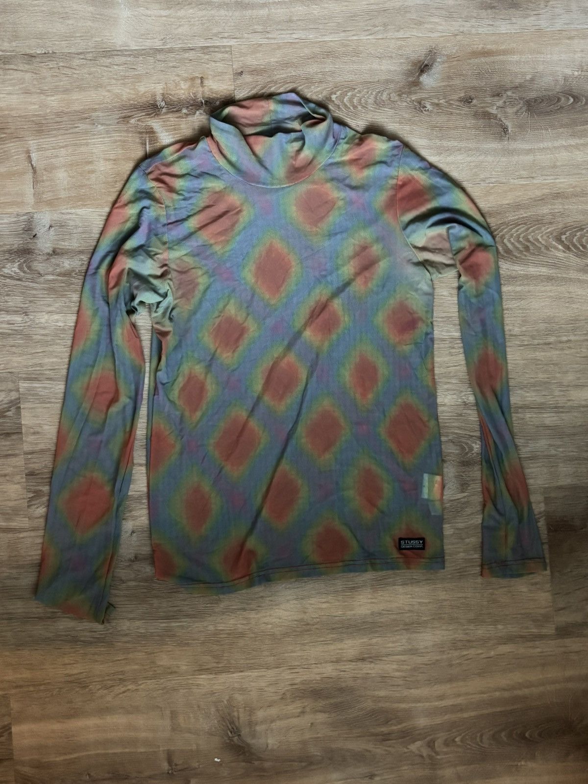 Stussy Rainbow Stussy Mesh Long Sleeve Size M / US 6-8 / IT 42-44 - 1 Thumbnail