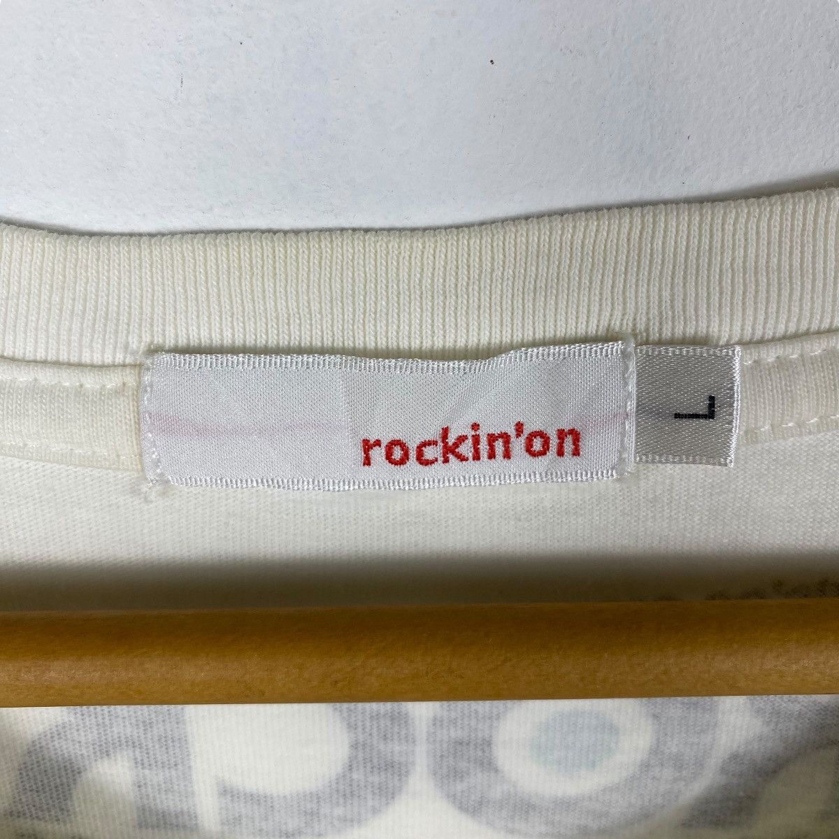Japanese Brand Japanese Brand ROCKIN'ON Mickey Mouse Rock And Roll Tee Size US L / EU 52-54 / 3 - 4 Thumbnail