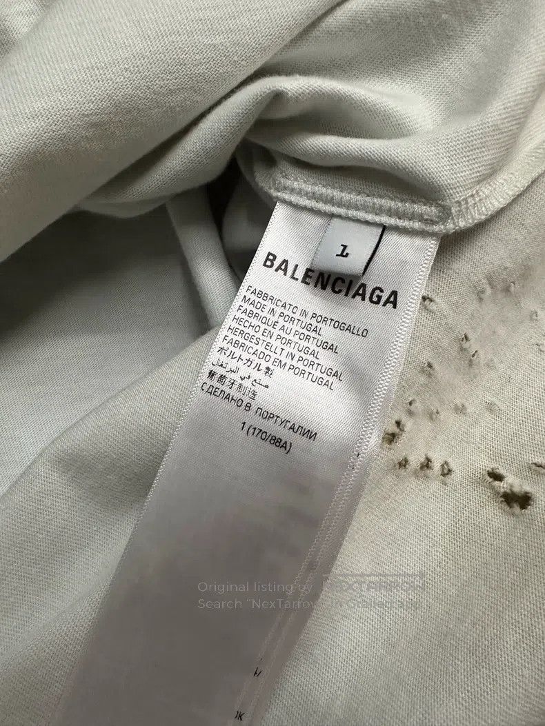 Balenciaga Balenciaga Manchester United Branded Short Sleeve T-shirt, Size US S / EU 44-46 / 1 - 5 Thumbnail
